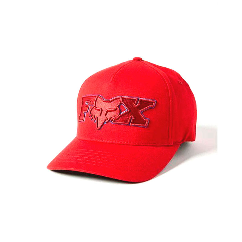 Gorra FOX Flexfit Ellipsoid Rojo Talla S/M